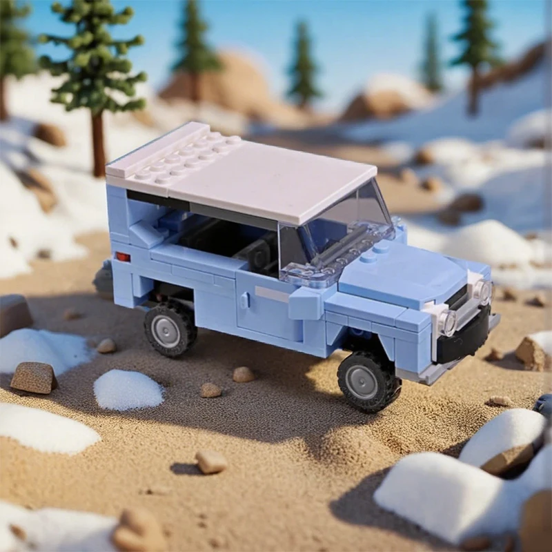 

146 шт. MOC внедорожник Гарри строительные блоки очаровательный подарок для детей рождественское здание веселый рождественский подарок