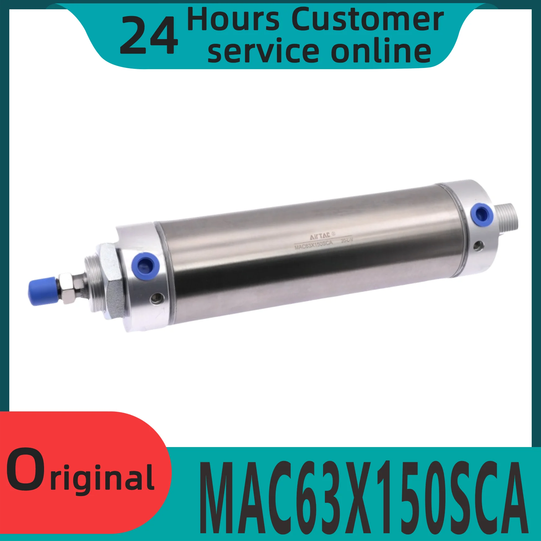 

Brand new original buffering stainless steel mini cylinder MAC63X150SCA MAC63X160SCA MAC63X175SCA MAC63X200SCA MAC63X250SCA