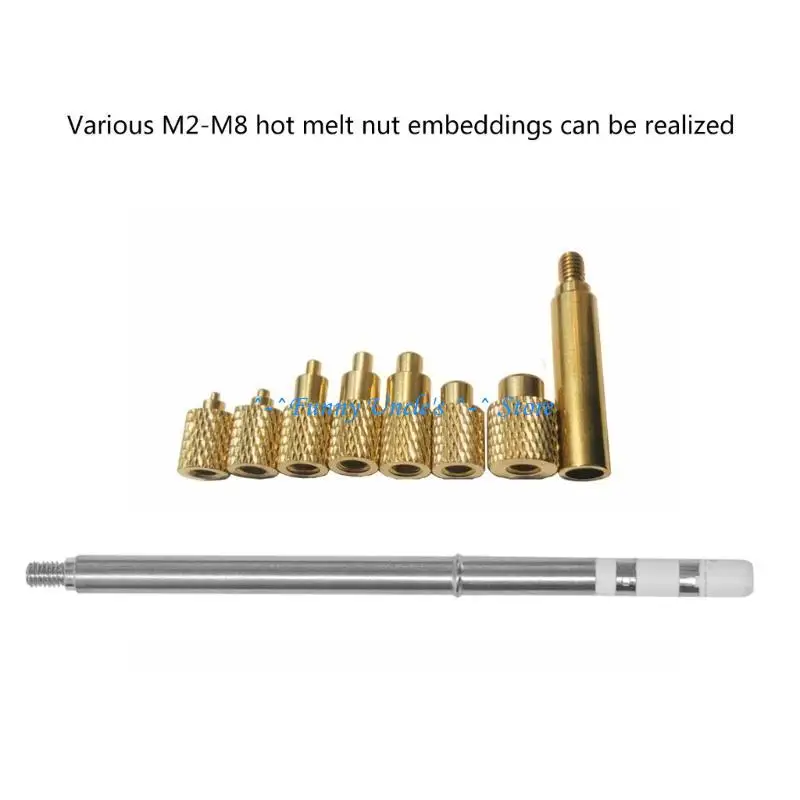 

E7CD Reliable Heat Insert Tool 3D Printed Parts for Professional 3D Design Tasks