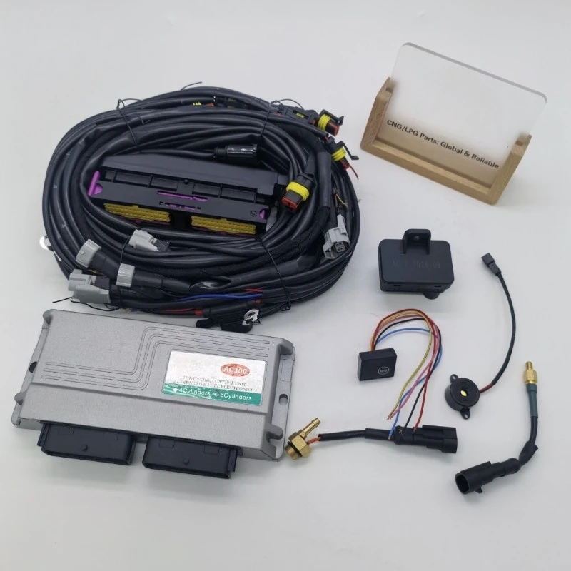 Automotive CNG Oil To Gas Universal Kit Ac300 Electronic Control 6-cylinder Electronic Control 6-cylinder Electronic Control Ecu
