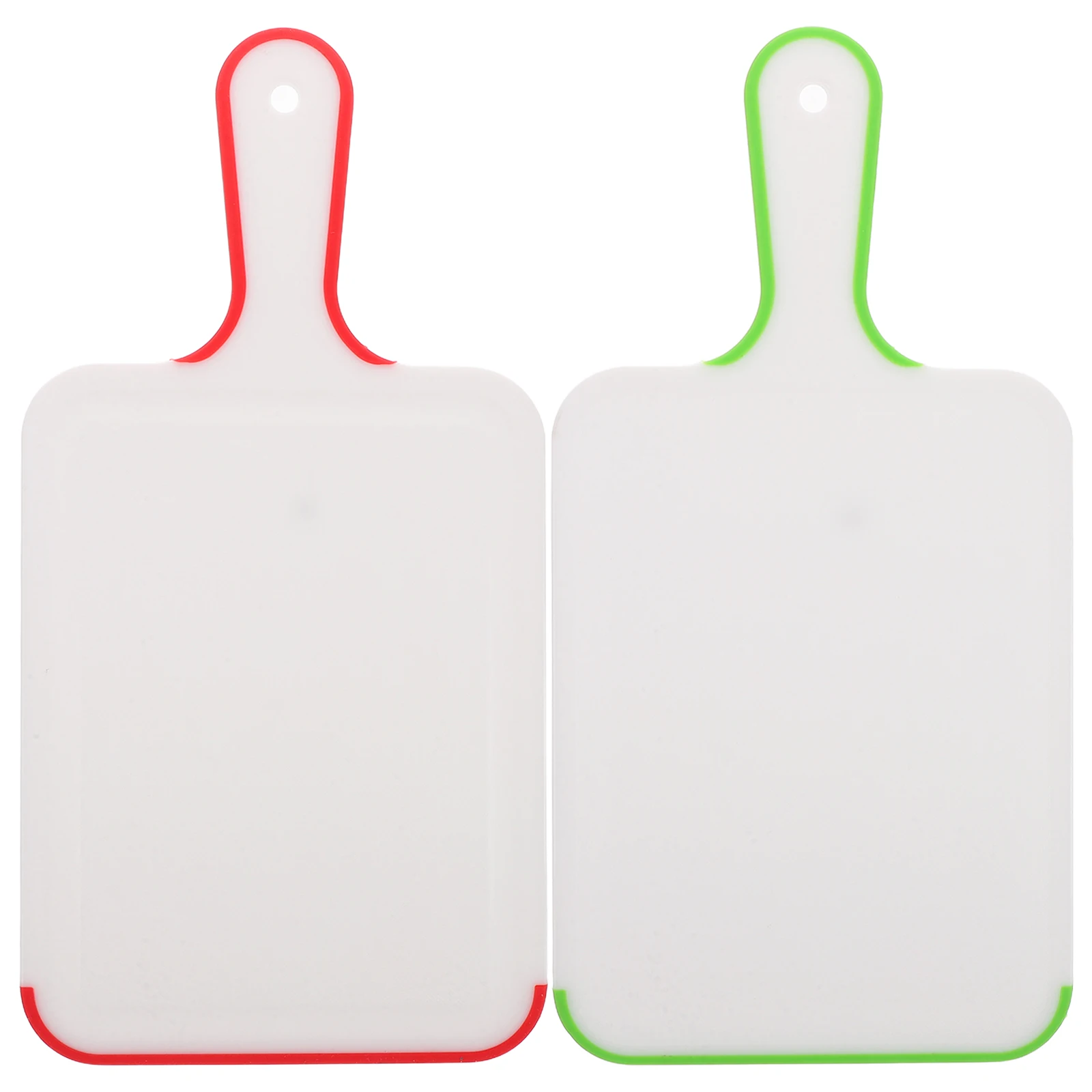 

2Pcs Camping Portable Cutting Board Dual Sided Plastic For BBQ Vegetables Fruit Small Charcuterie Food Chopping Mat Outdoor