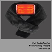 Heated Scarf Neck Warmer with 3 Heating Levels Portable Soft Cordless Warmer for Daily Travel Commuting Cold Weather Outdoor