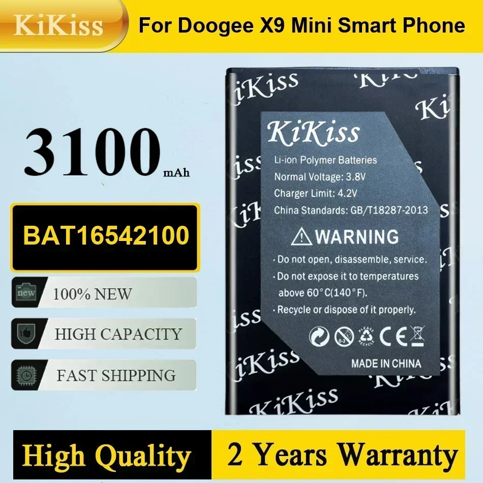 

Литий-ионный аккумулятор BAT16542100 для мини-смартфона DOOGEE X9