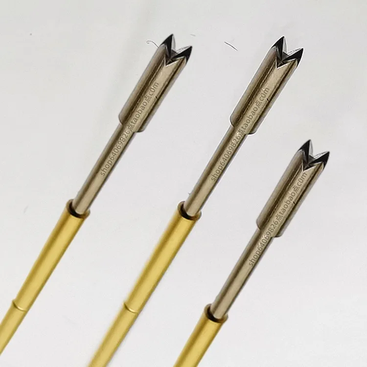 100MIL Extended Probe G1353-Q NEW Spring Needle Four Prong Long Head Long Pin