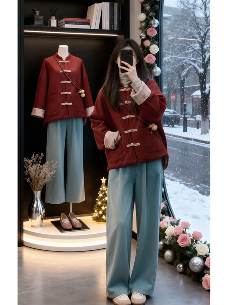 

Повседневное длинное хлопковое джемтовое женское модное облегающее цветное блузка, верхняя одежда, корейское свободное зимнее пальто