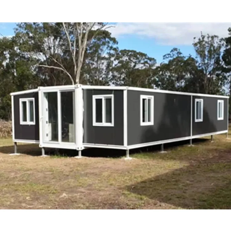 Pre Fabricated Mobile Extendable Foldable Tiny Kit House 3 Bedroom Prefab Flat Container Shipping Converted Steel Portable Home
