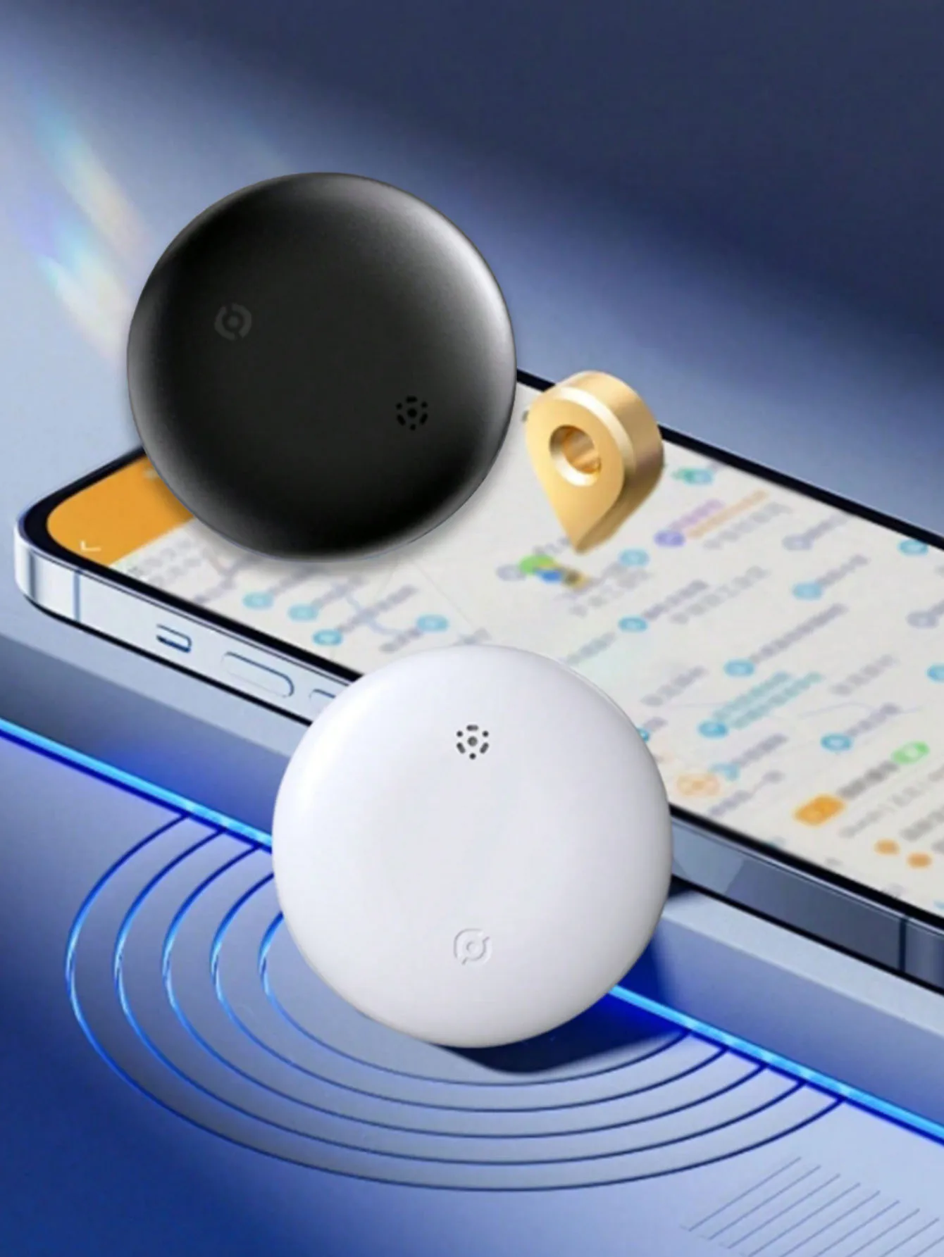 Gg Global Positioner is suitable for Android wallet keychain, bag, pet smart positioning anti-loss device.
