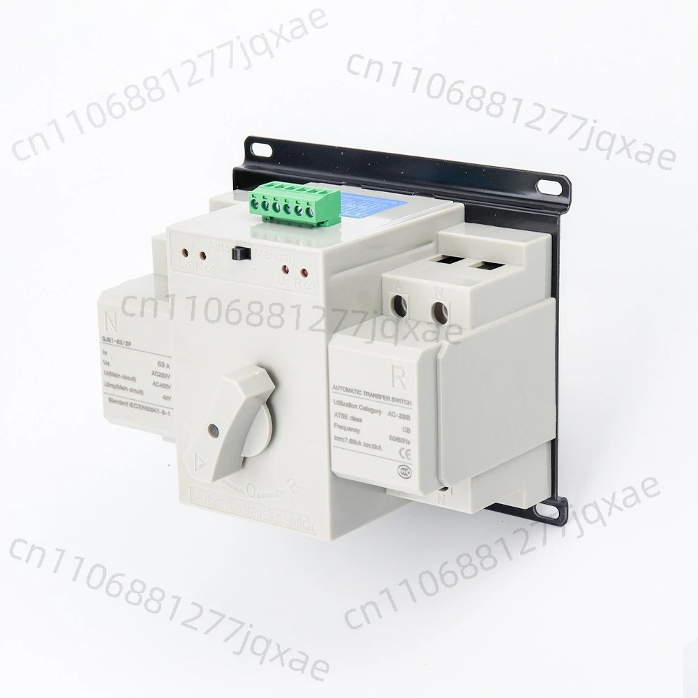 

2P 63A 220V Miniature Circuit Breaker Dual Power Automatic Transfer Switch/Automatic Transfer Switch