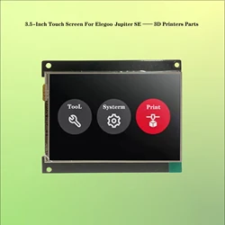 3.5-Inch Touch Screen for Elegoo Jupiter SE 3D Printer Human computer interaction interface display Part repair accessory lcd