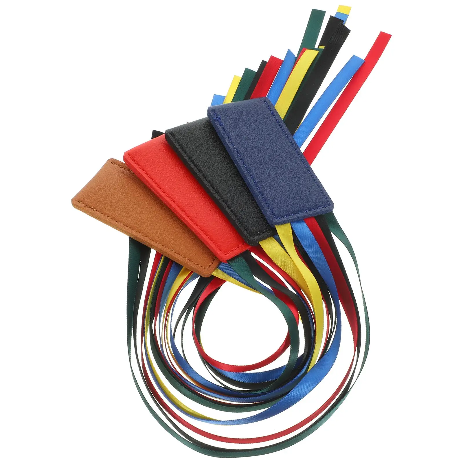 4 Pcs Bookmark Ribbon Ribbons Bookmarks Markers Tabs Reading Supply Reusable Page Accessories