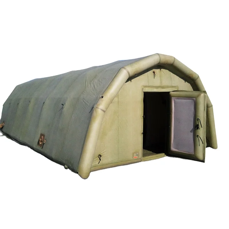 

Outdoor Ventilation Inflatable Disaster Emergency Air Refugee Shelter Modular White Medical Tent