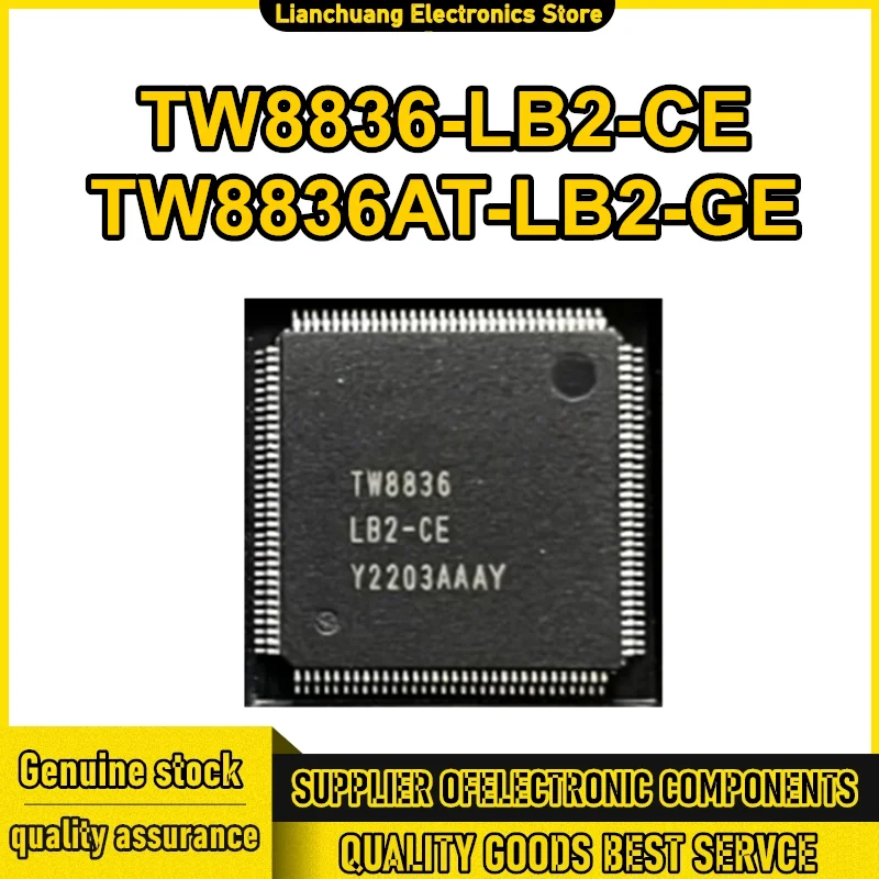 TW8836-LB2-CE TW8836AT-LB2-GE IC LQFP128 Chip 100% New Original in stock 1PCS/LOT