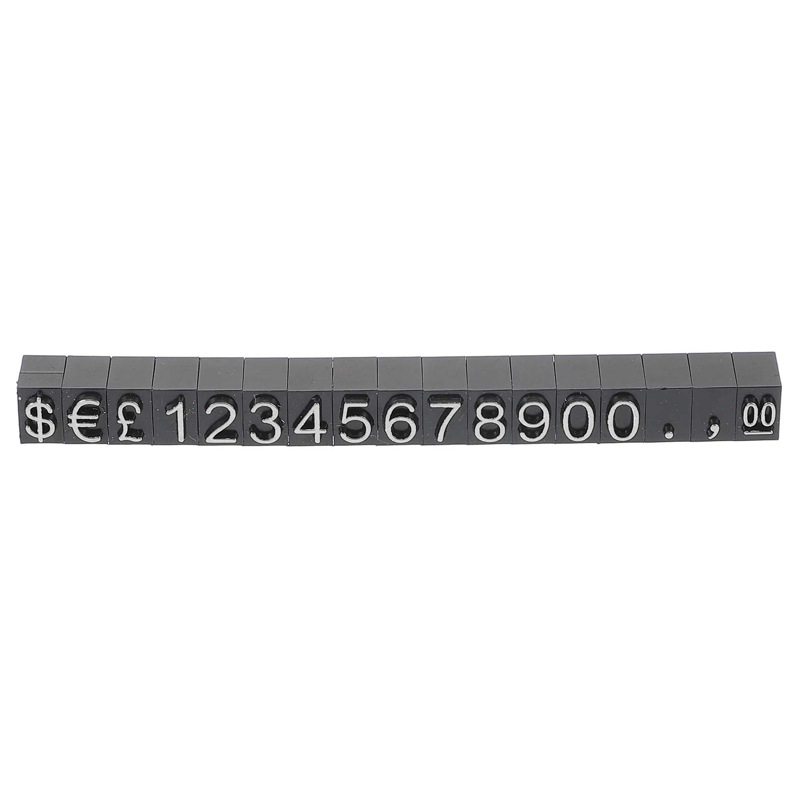

10pcs Display Tags Number Sign For Jewelry Wristwatches Supermarket Store Advertising Number Label Smooth Plastic