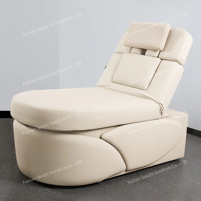 

High Quality Modern Electric Facial Chair Bed with Beauty Salon Spa PU Material Facial bed Massage Treatment