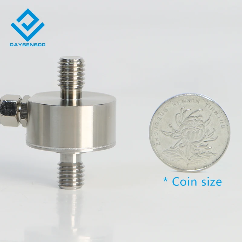 DYMH-103 Small size pressure weighing press force measuring miniature Threaded rod tension load cell sensor