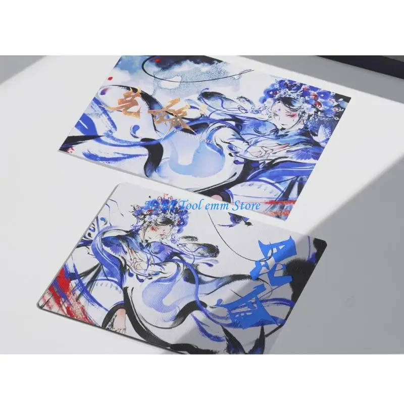 

H37F AntiSlip Rubber Gaming Mouse Pad with Kunlun Print Waterproof Computer Mousepad for Enhances Control