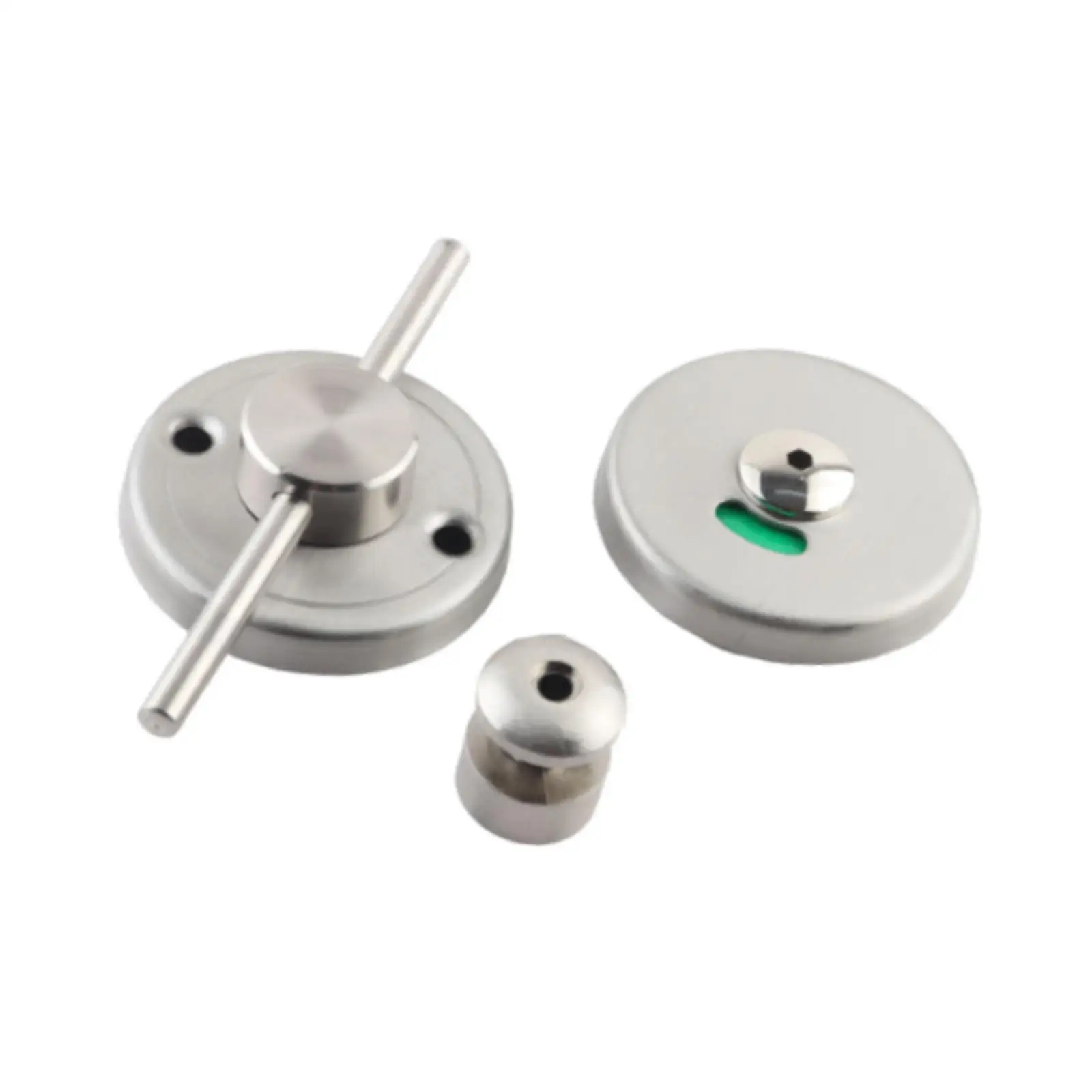 Privacy Bathroom Partition Indicator Lock Stainless Steel Hardware Set for Hotel Shopping Center