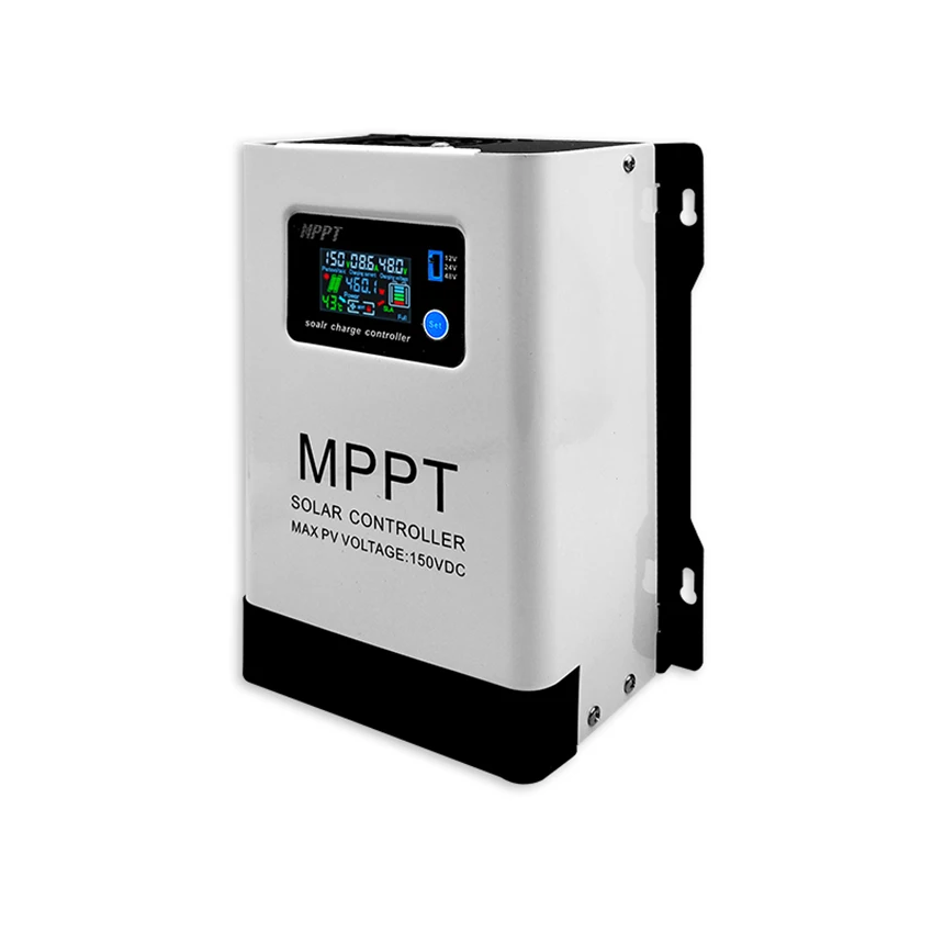 

Auto voltage reducing type 150 V-60A MPPT Solar Charge Controller LCD Touch For Lithium GELLead Acid Home Solar Panel System