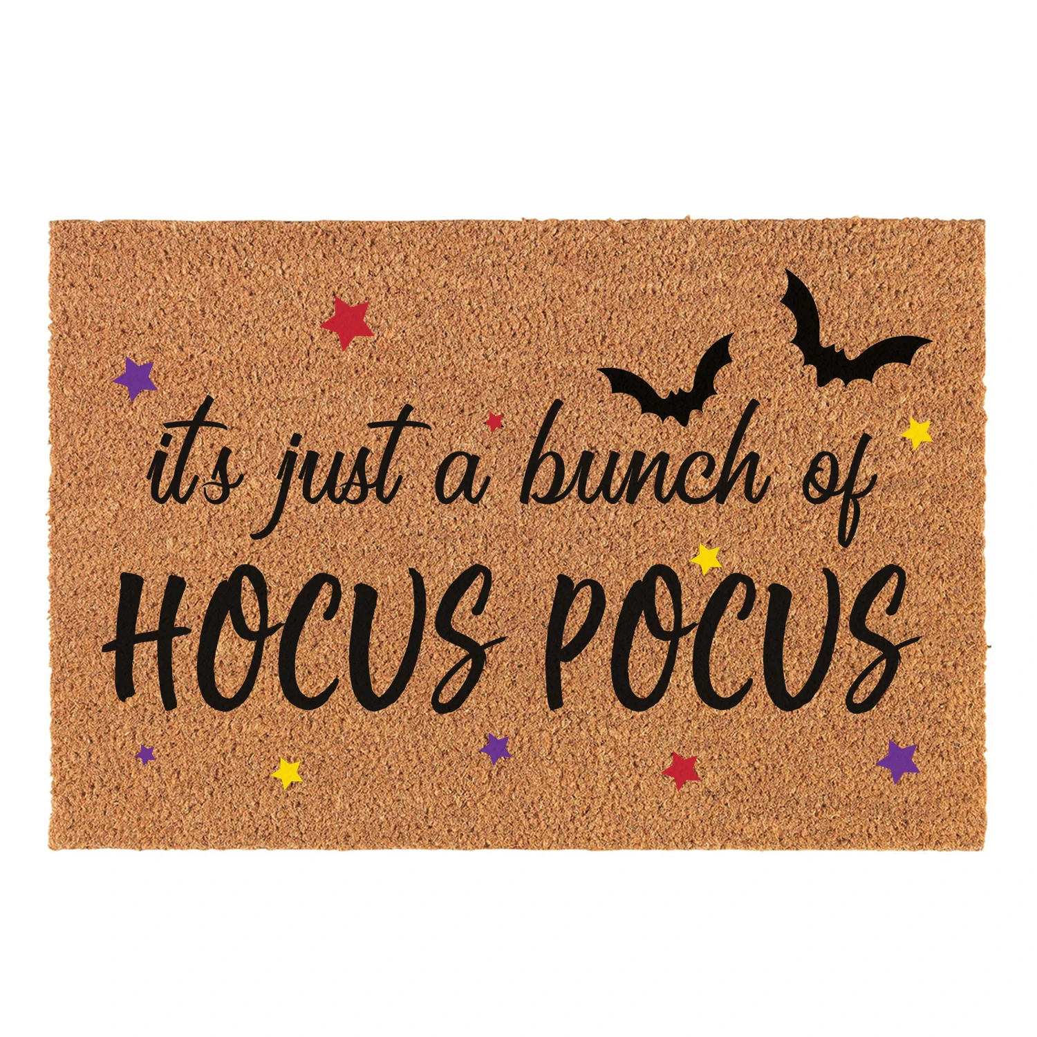 

Funny Welcome Coir Doormat It's Just A Bunch Of Hocus Pocus Halloween Decor Doormat Welcome Front Porch Decor Doormat