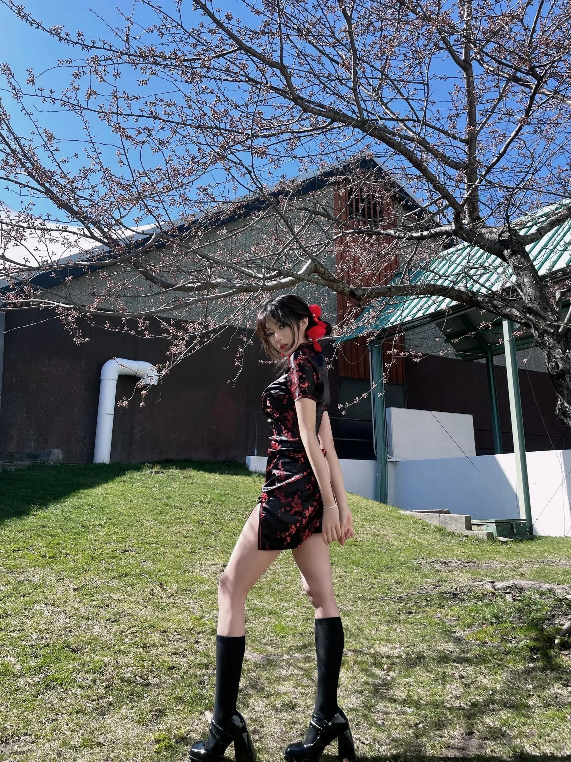 Nieuwe Chinese Sle Dr Halloween Cisas Cosplay orm School orm Maid orm ort Sve Lage Split