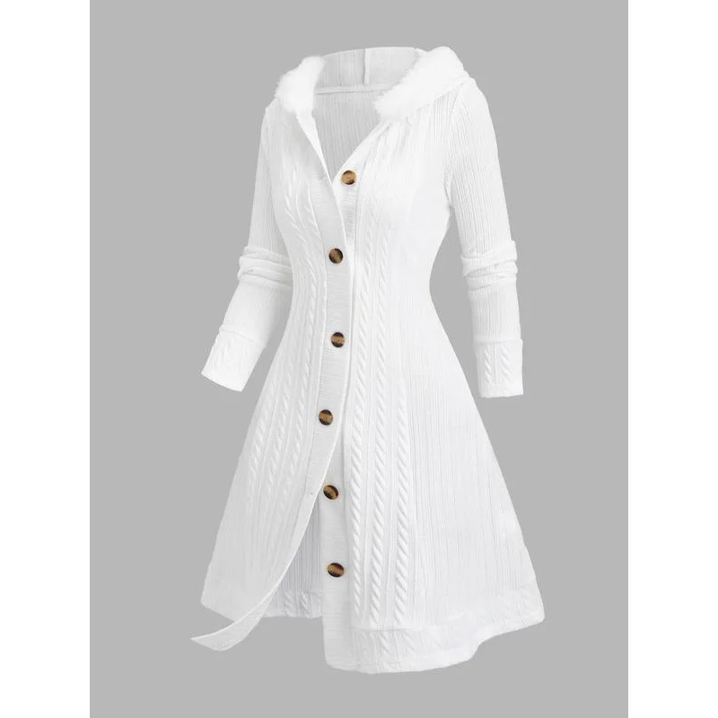 

Spliced Fur Coat Women's Fashion Spring Season Four Seasons Large Coat Cross-Border Sea No Brand Registered Trademark
