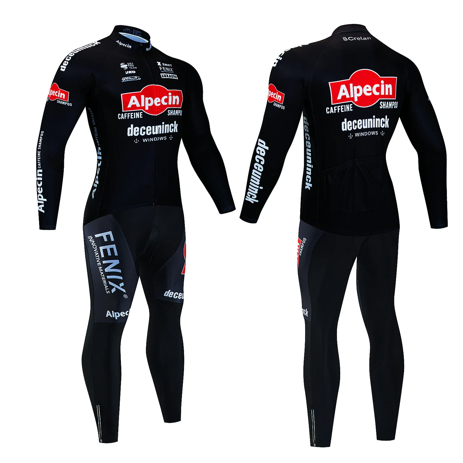 Alpecin Neue Team Atmungsaktive Langarm Männer Radfahren Jersey Set MTB Fahrrad Kleidung Herbst Fahrrad Kleidung Maillot Ropa Ciclismo – Detail 6