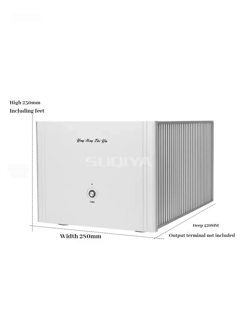 SUQIYA-X5 Amplificador de Potência Mono Classe A, Alta Potência, Equilibrado, XLR, Split, Classe AB, HIFI, Amplificador Audio High-End, 155W