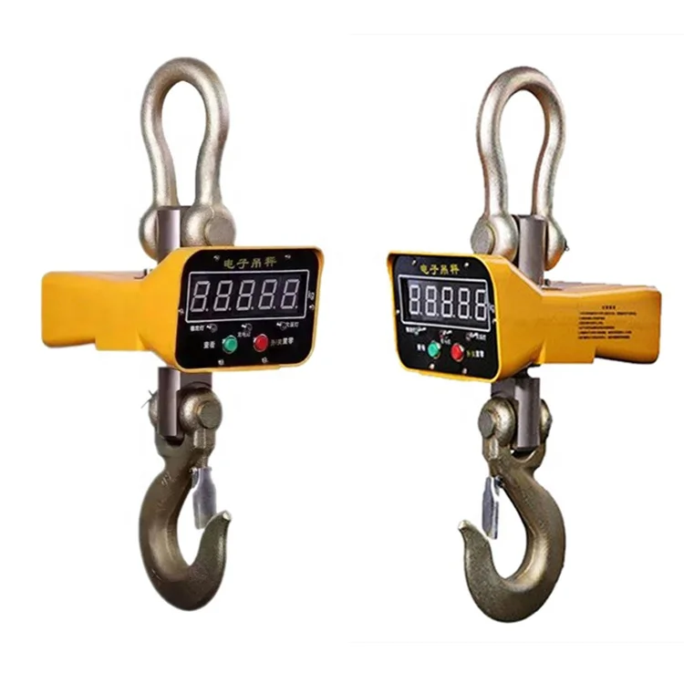 Ordinary 5/10/15/20 Ton Industrial Weighing Hoist Scale for Lifting with CE Certificate