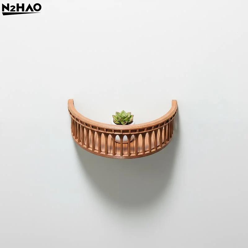 European Miniature Storage Rack 1Pcs Dollhouse Wall Mounted Organizer for Creative Scene Room Decor