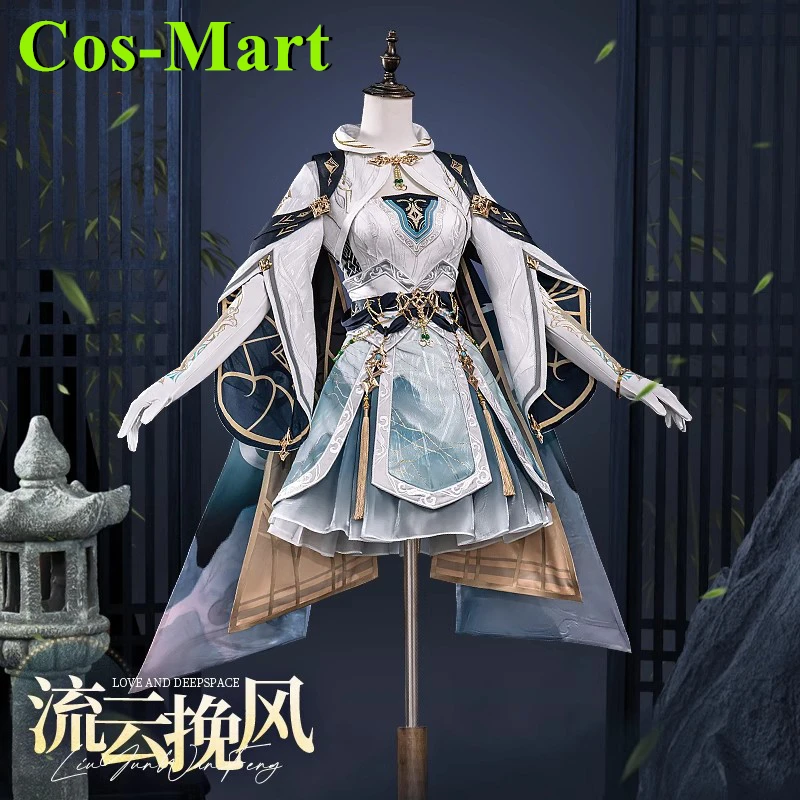 Cos-Mart Love And Deepspace Leading Lady Cosplay Costume Liuyun Zayne Battledress Game School Halloween Dance Role Play Clothes