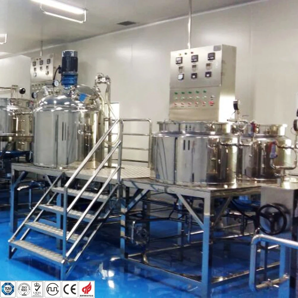 تخصيص عالية القص الخالط كريم التجميل خزان خلط مرهم فراغ استحلاب الخالط مستحلب خلاط