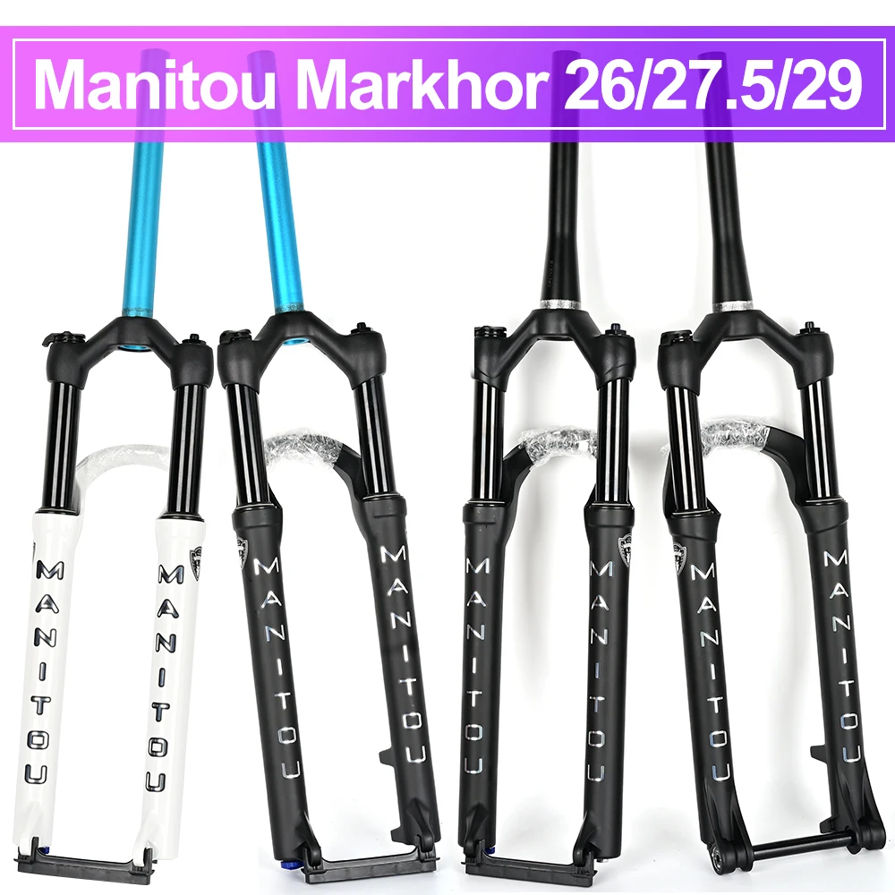 

Bicycle Fork MANITOU Machete or Markhor Bike Fork 26 27.5Inch 29er Mountain MTB Bicycle Fork Suspension Oil Gas Fork Remote lock