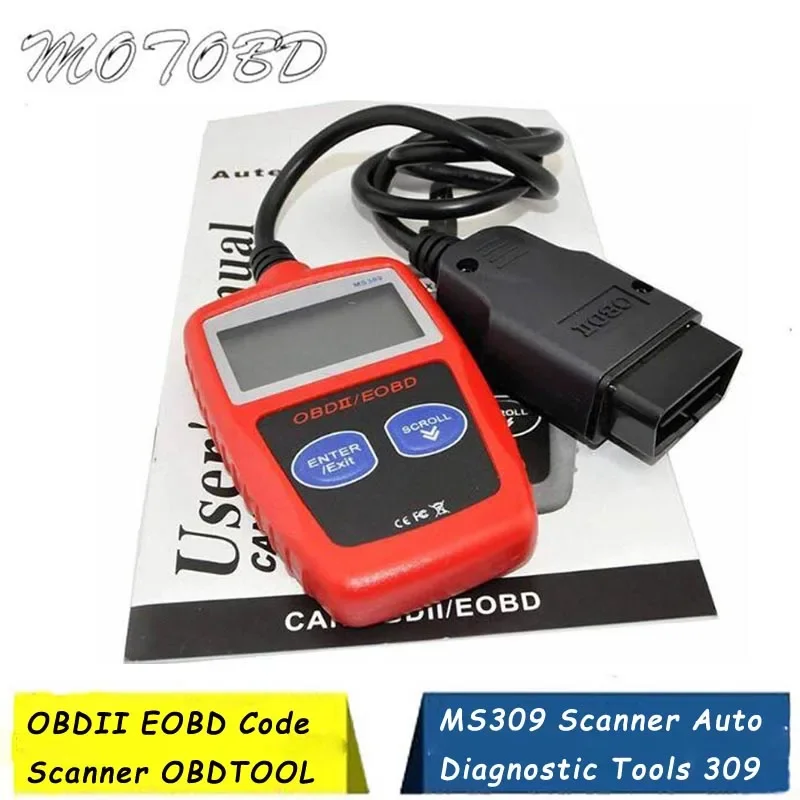 

Free Shipping Code Scanner MS309 CAN BUS OBD2 Car Code Reader EOBD OBD II Diagnostic Tool MS 309 with Multi-languages