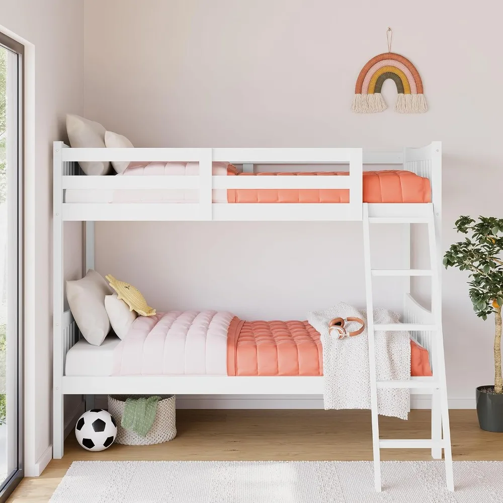 Bunk Bed, Children's Bunk Bed, Can Be Converted Into 2 Single Beds