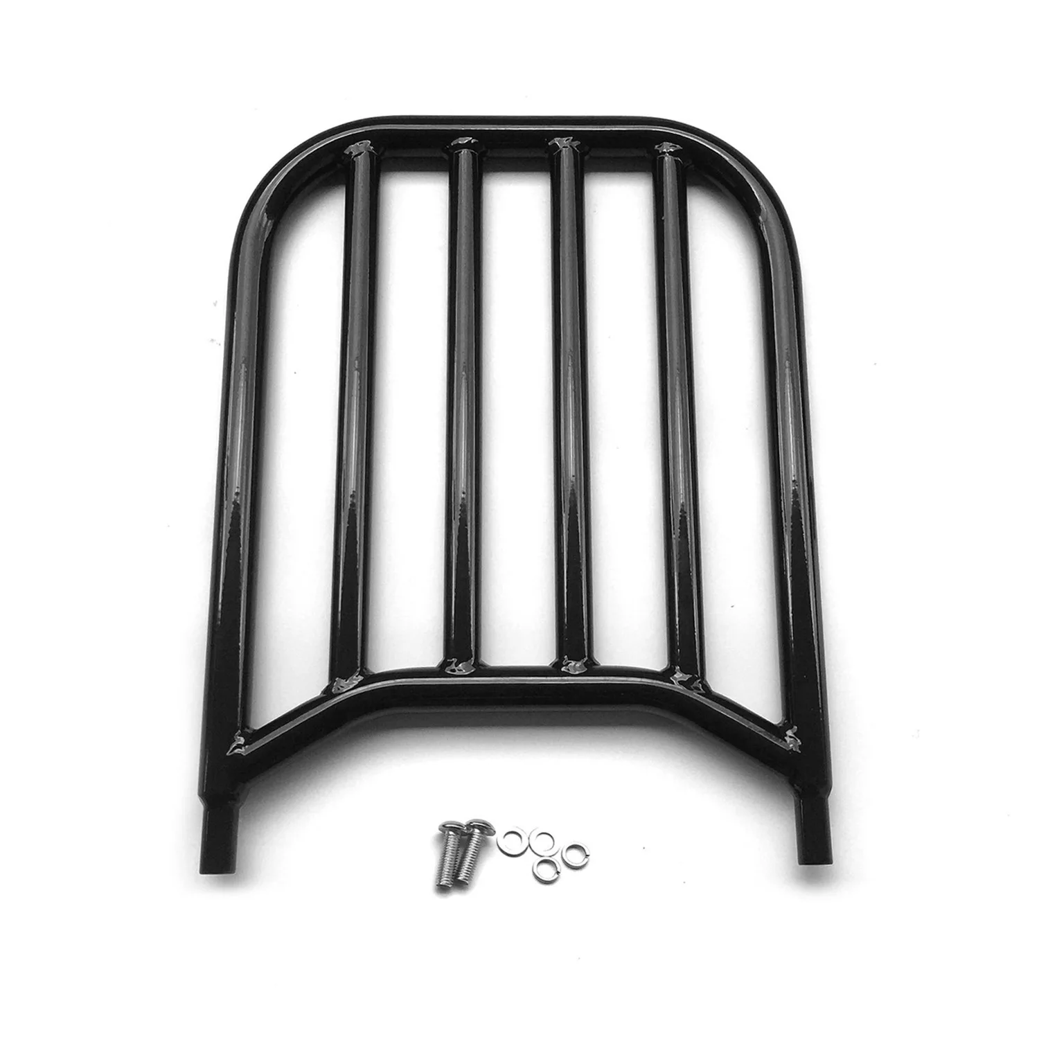 Black Sissy Bar Backrest Luggage Rack For Indian Chieftain Chief Vintage Roadmaster 2014-2024