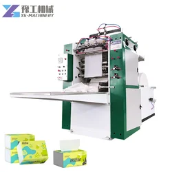 YG Fully Automatic Facial Tissue Making Machine Tissue Making Machine Production Line for Small Business