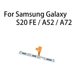 Power ON OFF Mute Switch Control Key Volume Button Flex Cable For Samsung Galaxy S20 FE / A52 / A72