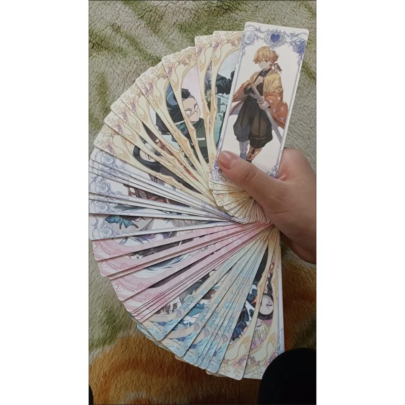 40Pcs/Pack 5# Laser Ticket Rectangular Bookmark 40pcs LOMO Postcard Collection Card Birthday Gift