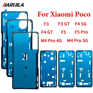 Bilashmart BackShell Tested Back Battery Sticker Adhesive Glue Waterproof Back Cover Sticker Tape Xiaomi Poco F3 F4 GT F5 Pro M4 Pro 4G 5G