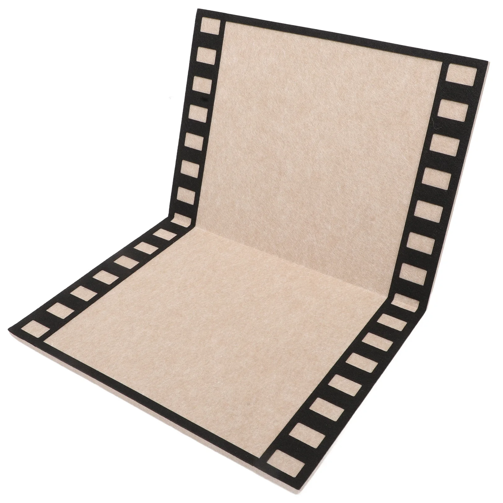 

Filmstrip Felt Memo Board Vintage Photo Frame Multifunctional Bulletin Board Office Home Message Display Reminder Notice