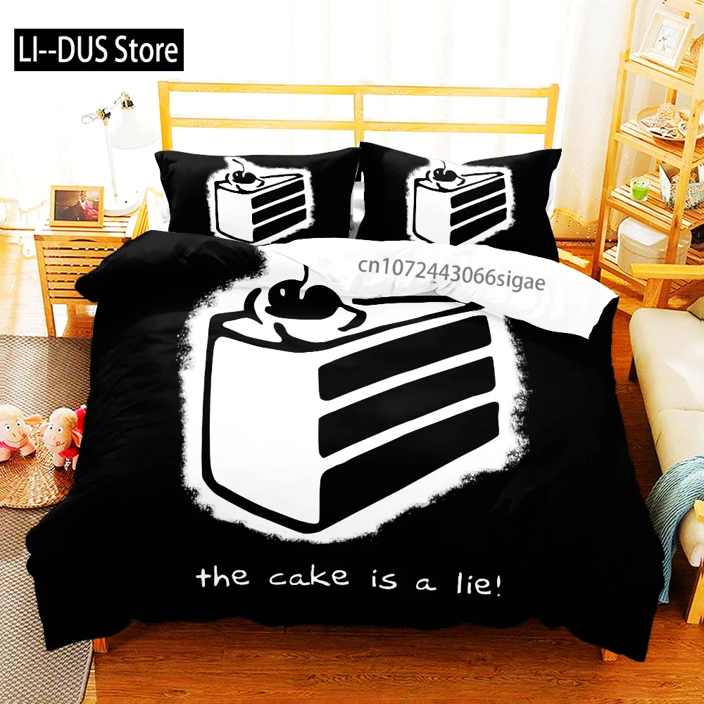 Switch Portal Collection Game Duvet Cover Set EU Single Double King US Twin Full Queen Size Bed Linen Set Duvet Cover Bed Set