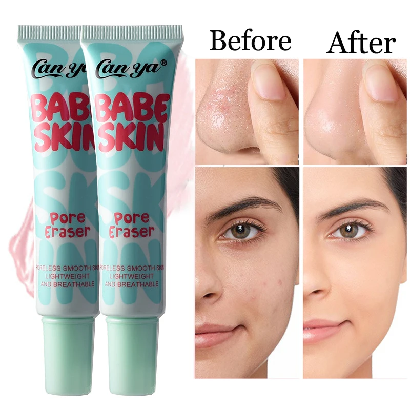 Invisible Pore Face Primer Cream Waterproof Lasting Whitening Oil Control Matte Makeup Base Cosmetic Foundation Makeup Primer