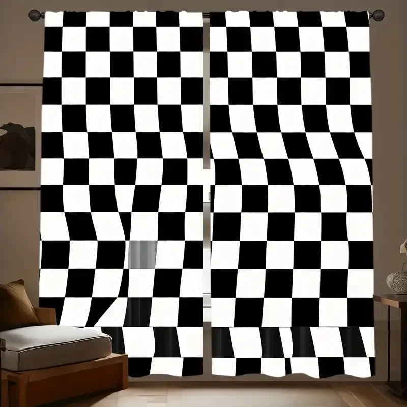 ستائر مطبوعة بنمط برتقالي حديث، ستائر كيس عمود 42*84، غرفة النوم وغرفة المعيشة، ديكور المنزل، ديكور الغرفة #5