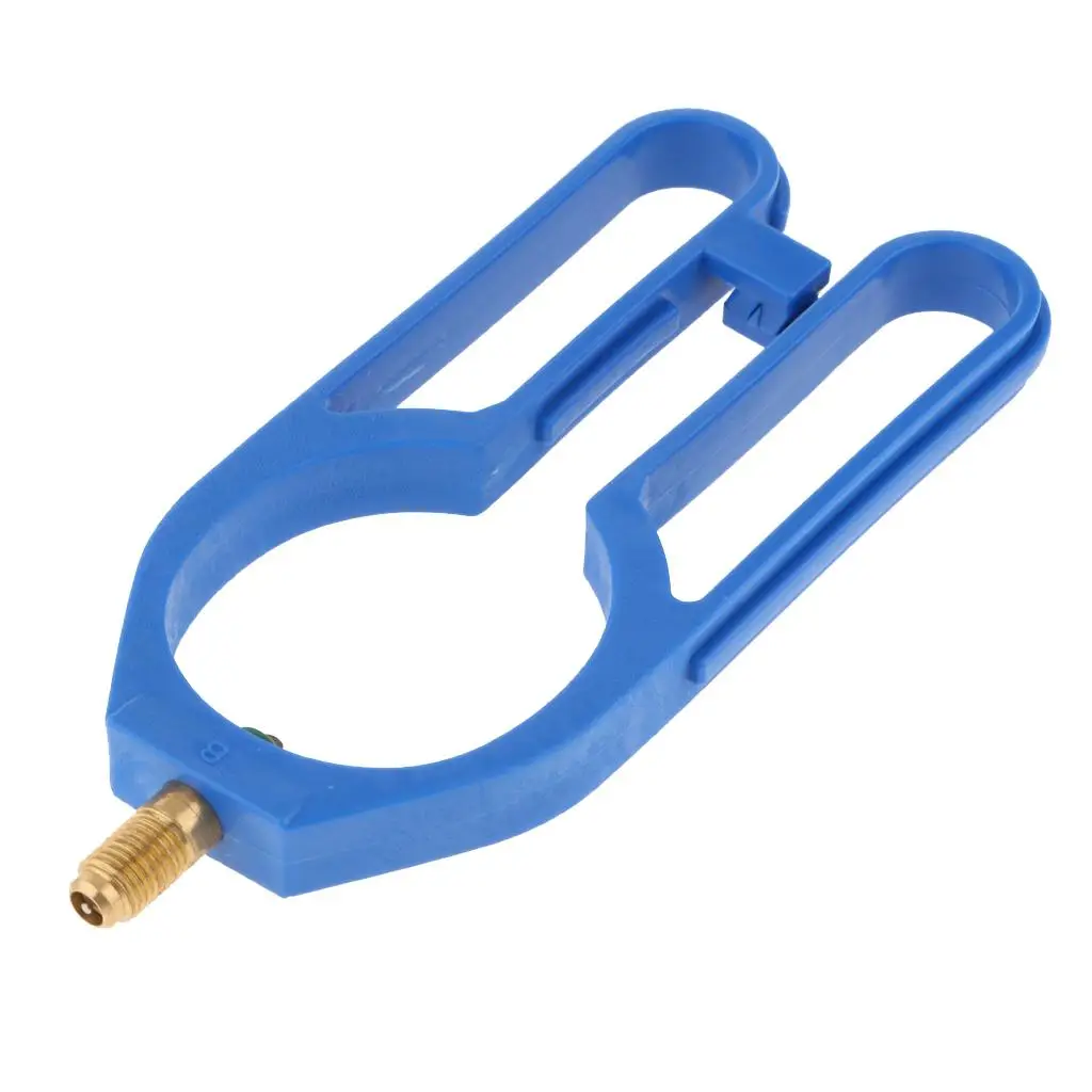 Universal Car R134a Refrigerant Dispenser Can Bottle Tap Opener 1/4SAE