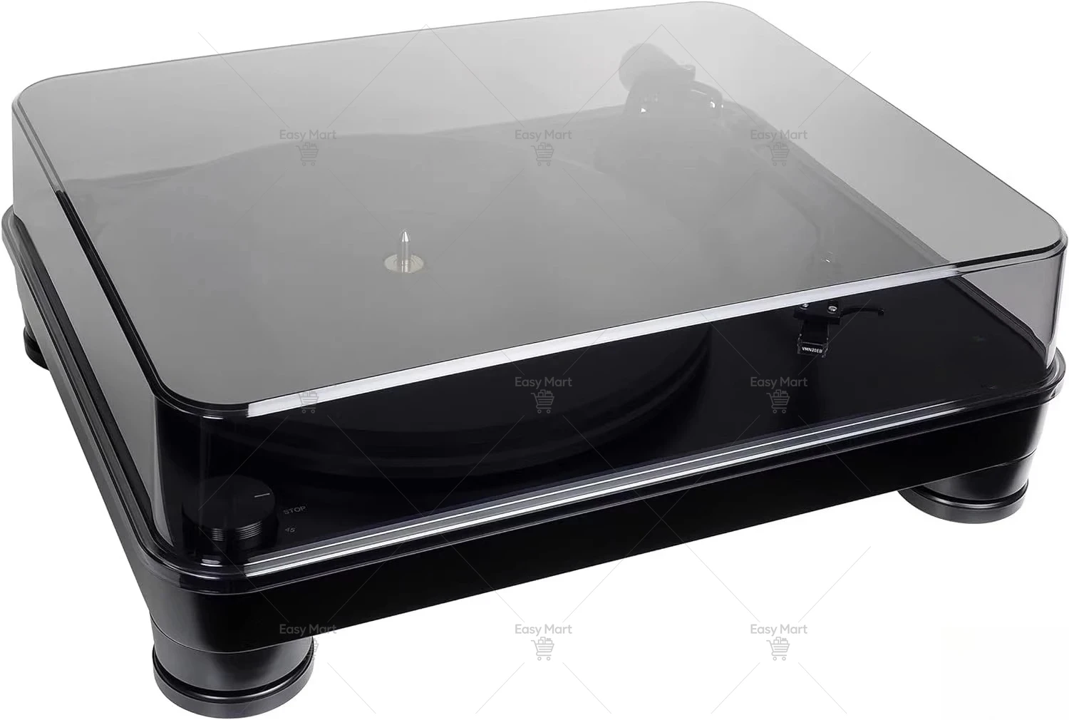 Phonograph Vinyl Record Player with Motor Drive