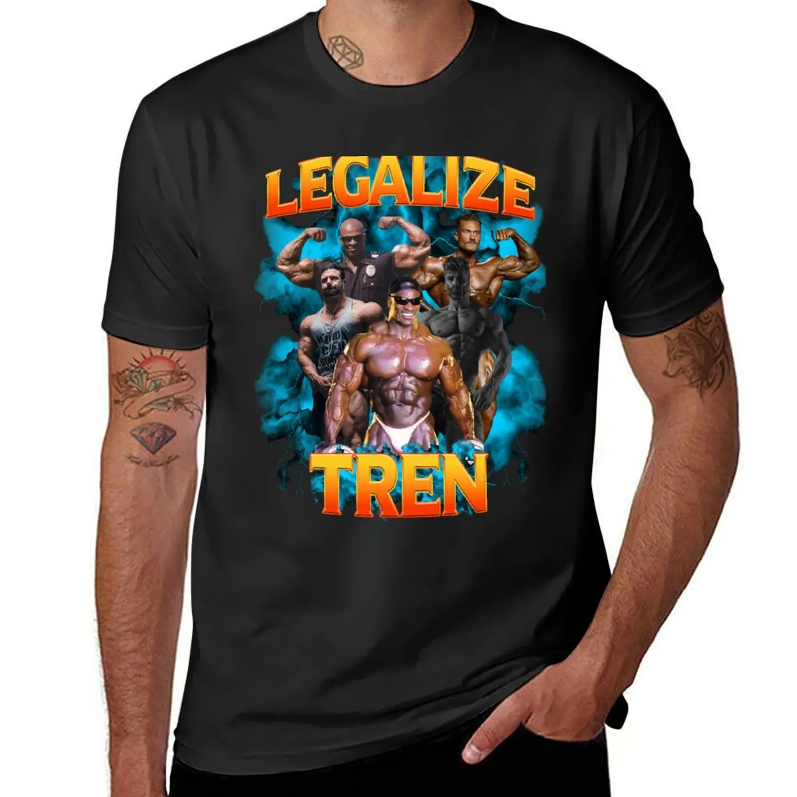 New Legalize Tren 2 T-Shirt man clothes Anime t-shirt t shirt for men