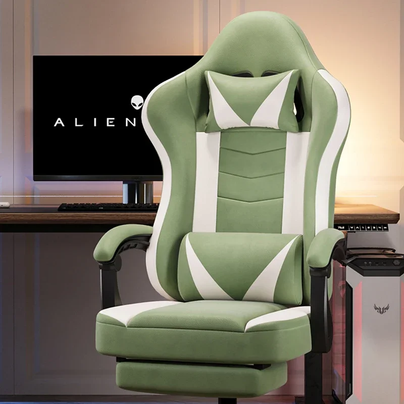 

Elevable Desk Chair Girl Gaming Chairs For Living Room Home Office Armchair Furniture Ergonomic Gamer Chair Folding Weightless