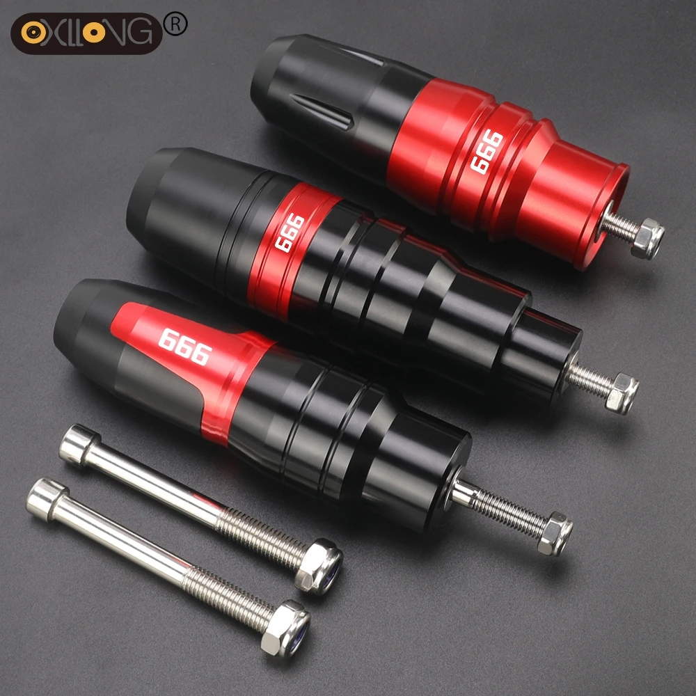 

Motorcycle CNC Accessoires Falling Protection Exhaust Slider Crash Pad Slider For DUCATI 999/S/R 999R 999S