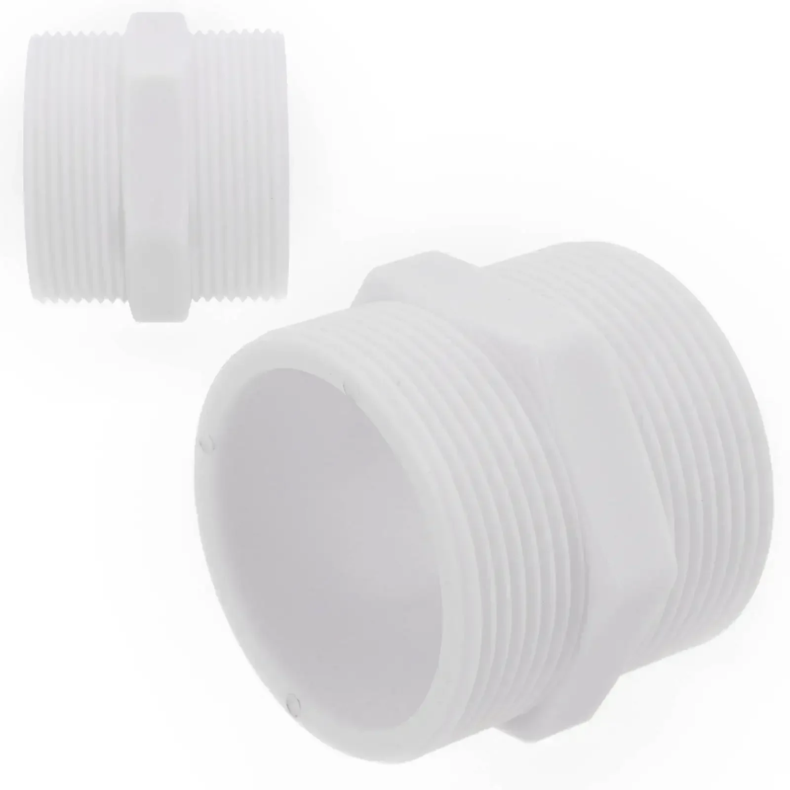 

1.5-Inch PVC Pool Hose Connector Adapter For Intex And Colemans Above-Ground Pools Dual Outlet Control With Single Connector