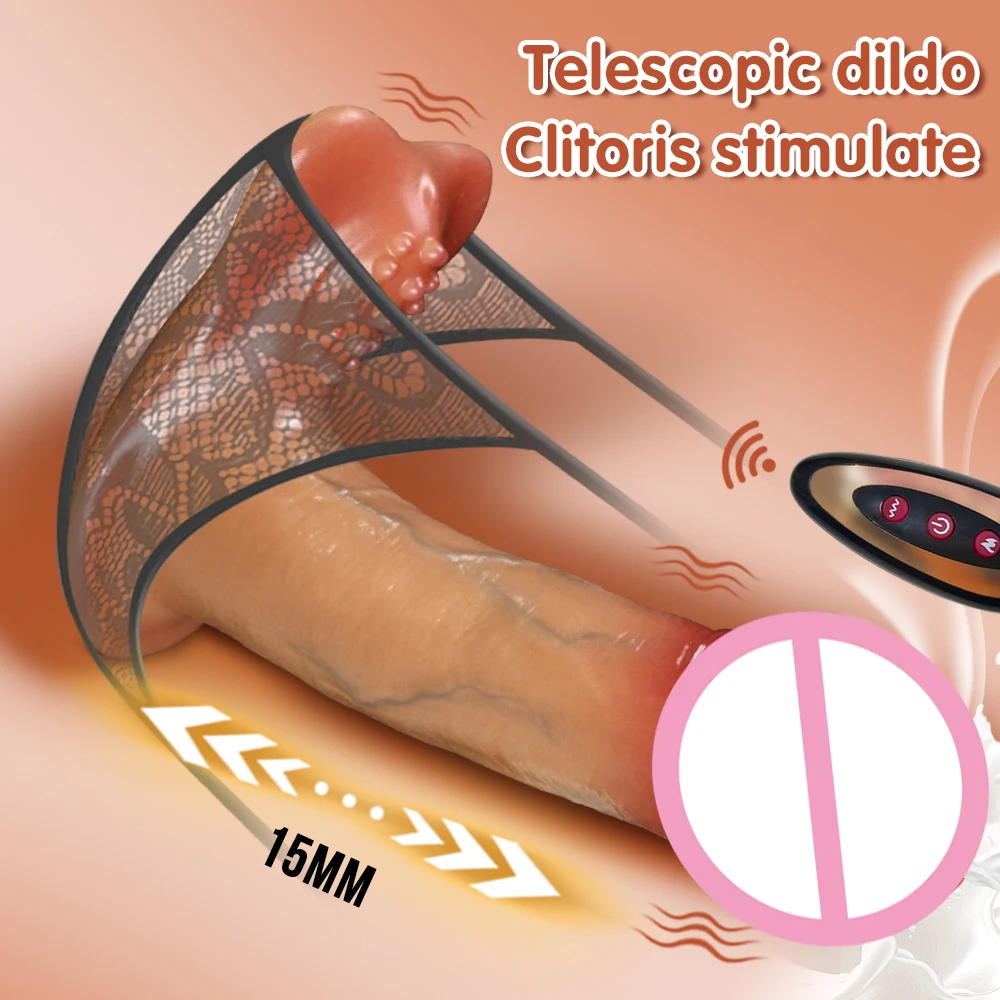 Remote Control Thrusting Dildo Vibrator Realistic Dildos G Spot Anal Vibration Stimulation Penis Adult Sex Toys for Women